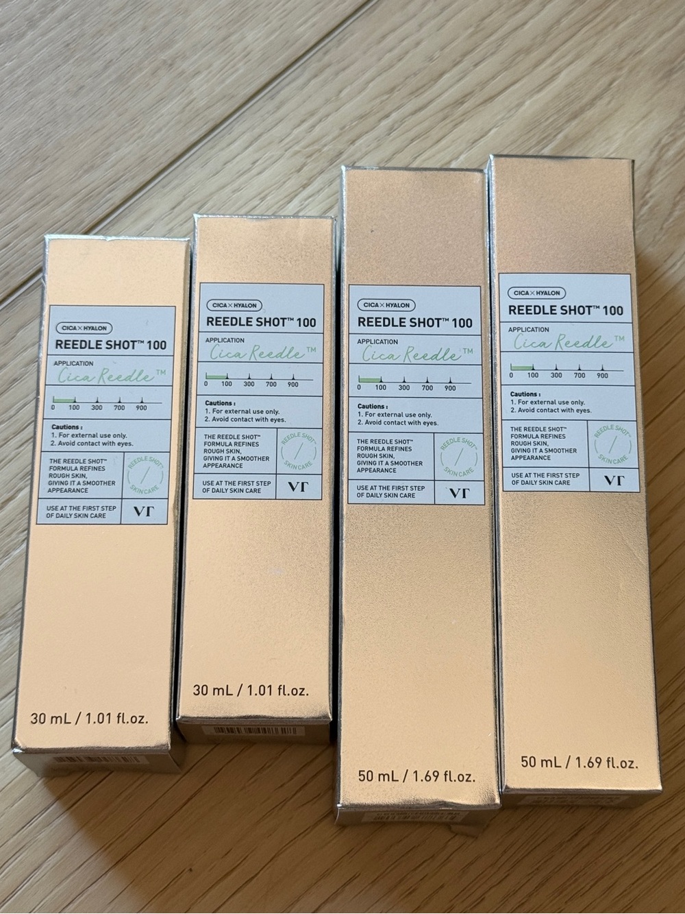 VT Cosmetics Reedle Shot 100 (Lot of 4)